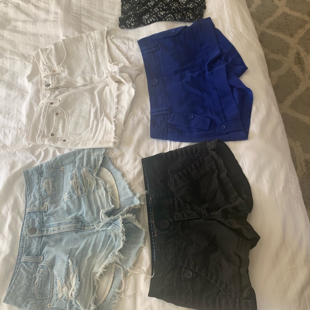 5 pairs of shorts! Size 2/26/small